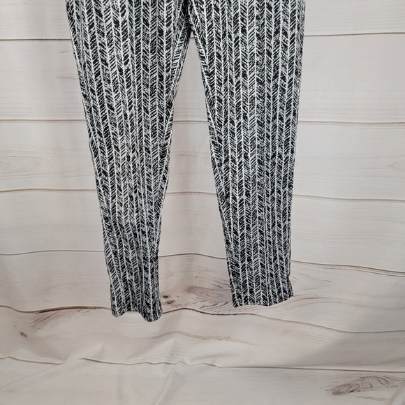 F. Forward Black White Pants Size L NWT #B61 - Picture 2 of 6